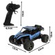 2.4GHz Die Cast Mad Phantom High Speed Rechargeable Car