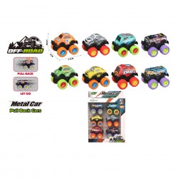 Metal Car Off-Road 6Pcs Pack