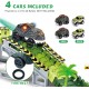 305PCS Dinosaur World Race Car Track Train Sets