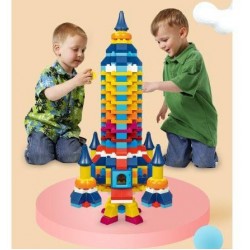 Rocket Building Blocks Set