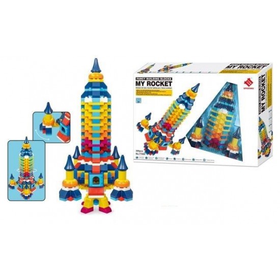 Rocket Building Blocks Set