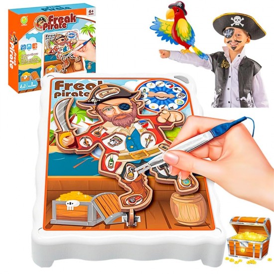 Pirate Arcade Tweezers Board Family Game