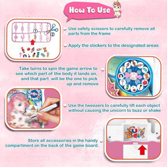 Crazy Unicorn Board Game