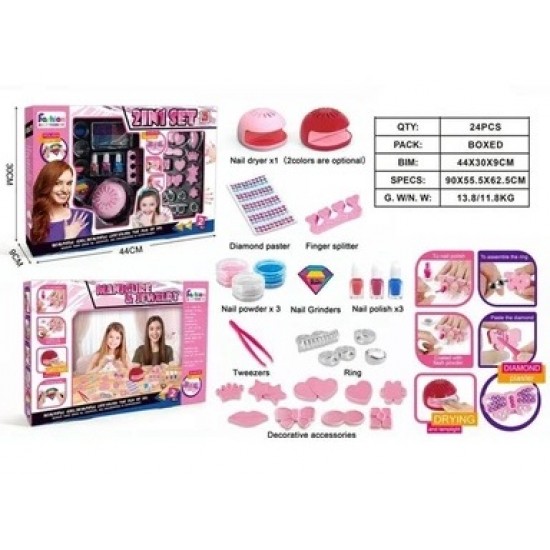 Fashion Do It Yourself Kids Manicure Set, Ages 6+