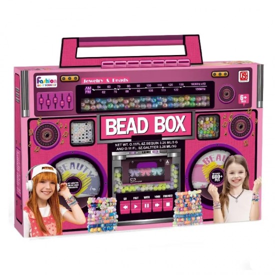 Bead Box Radio Bracelet Jewelry Set