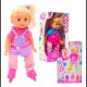 Roller Skating Doll with Lights, Sounds and Movements