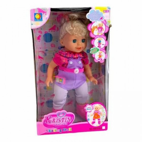 Roller Skating Doll with Lights, Sounds and Movements