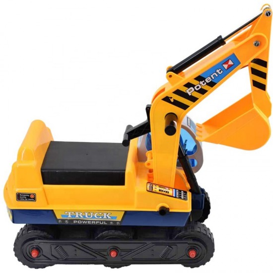 Ride on Truck Excavator Digger 2 In1