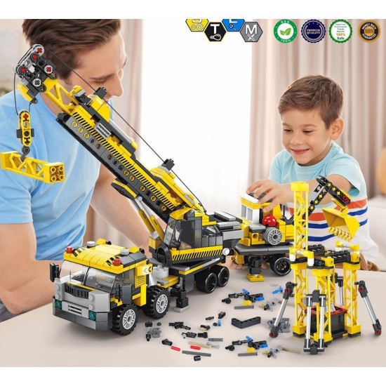 Building Blocks , Construction , 854 Pcs