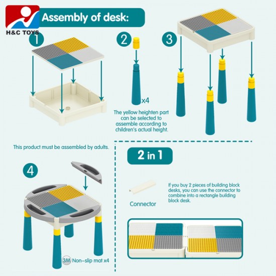 Building Blocks Study Table