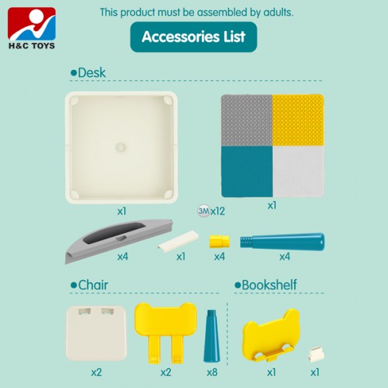 Building Blocks Study Table