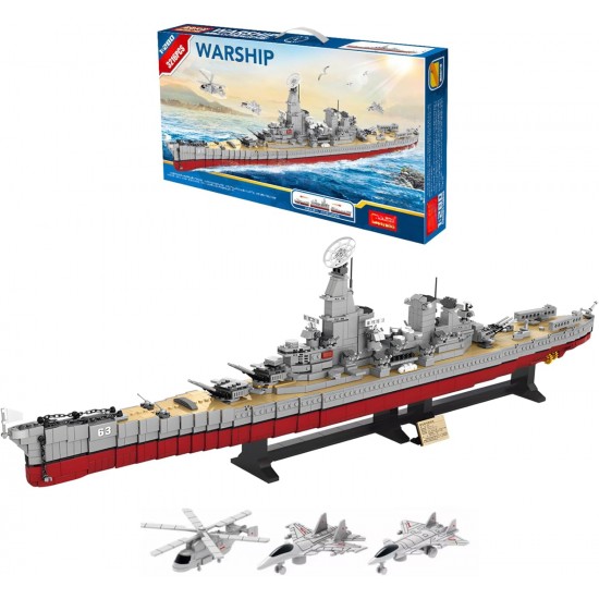 Battleship Building Blocks Set 3216 Pcs