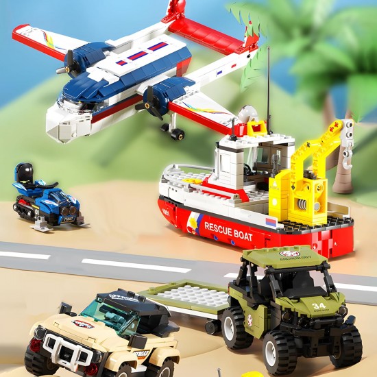 Dinosaur Building Model, 582 Pcs