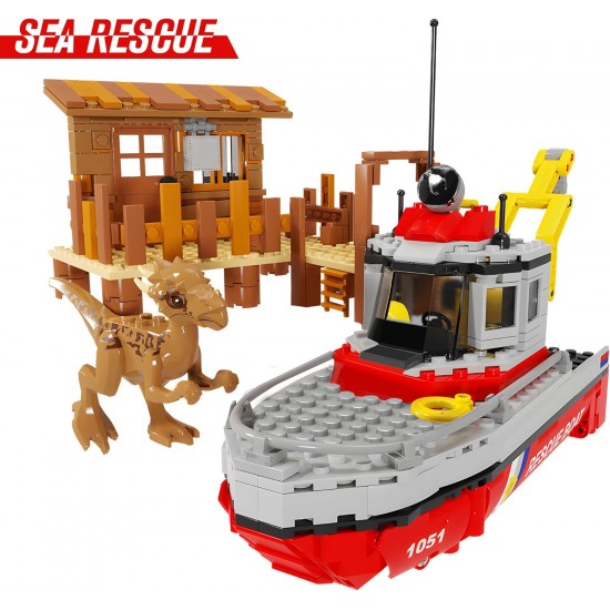 Dinosaur Building Model, 582 Pcs