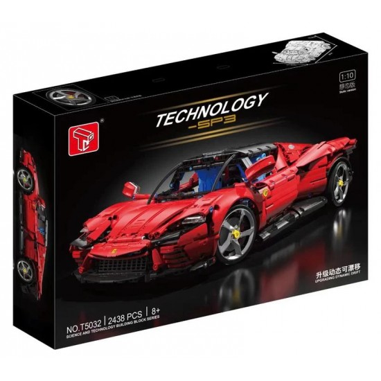 2438+Pcs TGL T5032 Daytona SP3 1:10