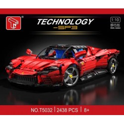 2438+Pcs TGL T5032 Daytona SP3 1:10