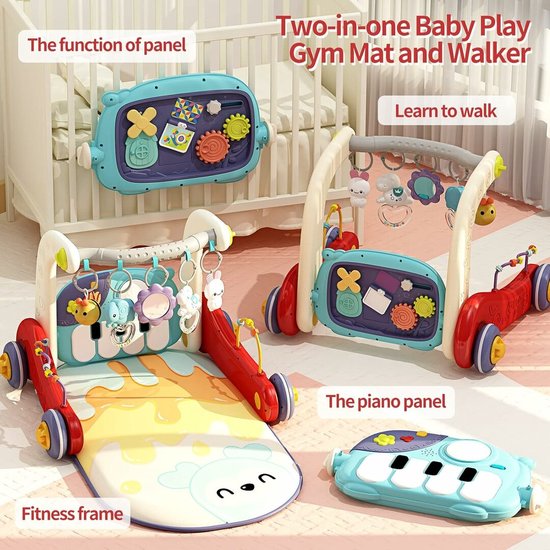 Multifunctional Baby Walker - Baby and Gym - Baby and Fitness Rack