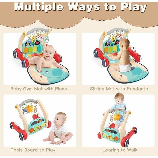 Multifunctional Baby Walker - Baby and Gym - Baby and Fitness Rack