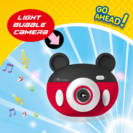 Bubble Camera Machine with Music and Light | Mickey Mouse