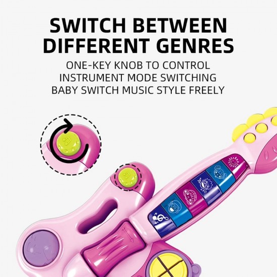 Hunger musical guitar | Pink