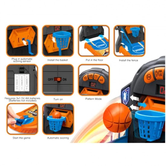 Electric shooting machine toy Basketball table