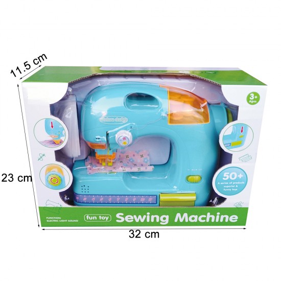 Sewing Machine Toys with Doll Clothes Set