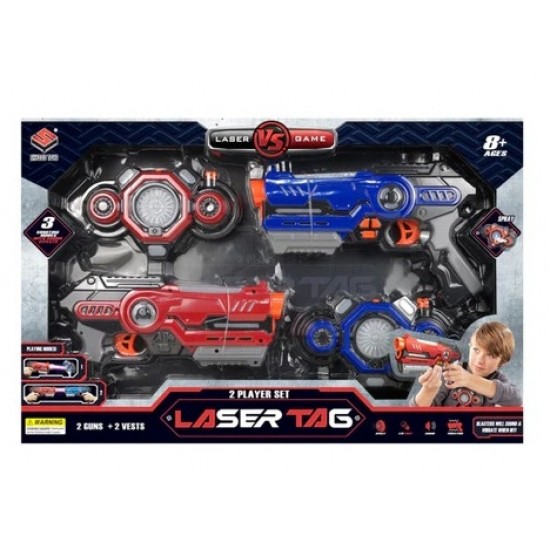 Vests And Laser Guns Pro with smoke