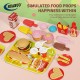 150pcs Diy House Canteen Shop Food Set