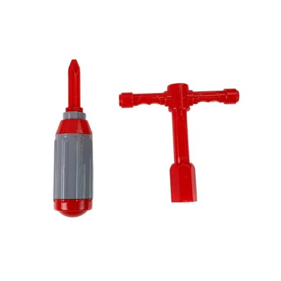 Fire Truck Fire Brigade with Ladder for Turning 2in1