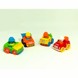 Cartoon Trucks 4 in 1