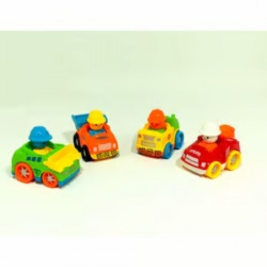 Cartoon Trucks 4 in 1