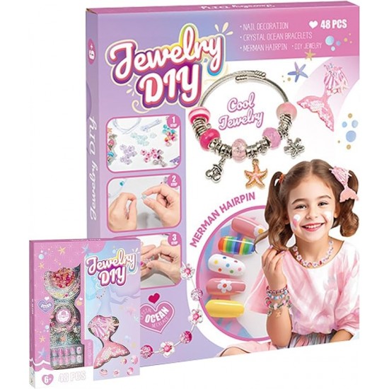  Mermaid Bracelet Making Kit