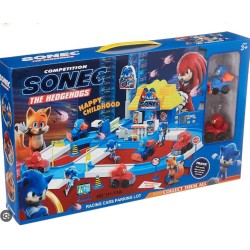 Track Sonic Racing Car Parking Lot Game Set