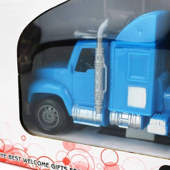 Toy truck transporter with 4 cars (31 CM)  -OR  8 cars (57 CM)