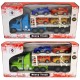 Toy truck transporter with 4 cars (31 CM)  -OR  8 cars (57 CM)