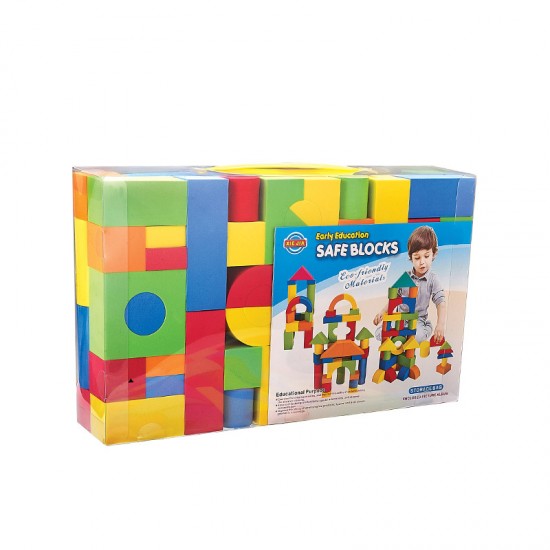 131-piece educational building block set, Safe Bloks