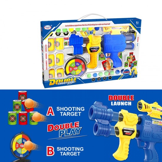 Air Powered Blaster Shooter Bullet Gun