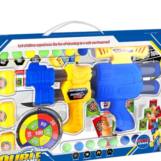 Air Powered Blaster Shooter Bullet Gun