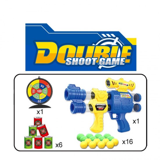 Air Powered Blaster Shooter Bullet Gun