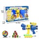 Air Powered Blaster Shooter Bullet Gun