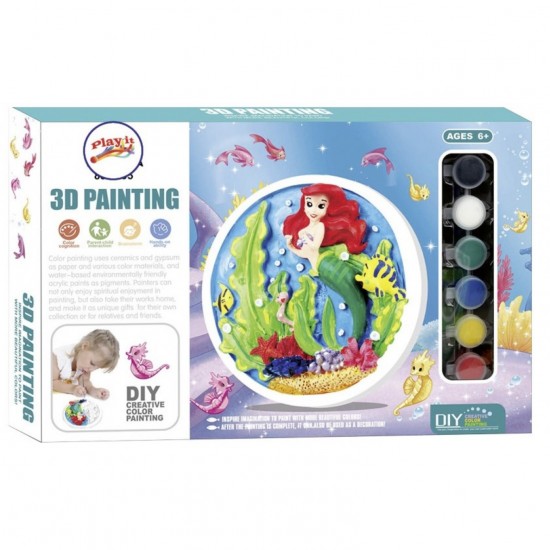 Mermaid DIY Paint Figurine