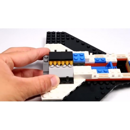 Space Block Set 126PCS Base and Shuttle Flyer Building Set