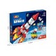 Space Block Set 126PCS Base and Shuttle Flyer Building Set