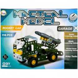 Metal constructor 118 parts
