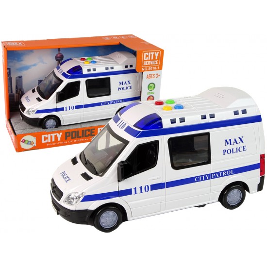 Police Car Police Car Drive Friction Sounds Light Toys Cars