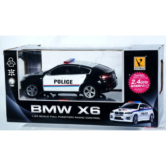 R/C BMW Police Car (Black) (RC Model)