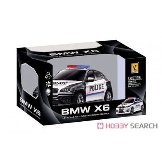 R/C BMW Police Car (Black) (RC Model)