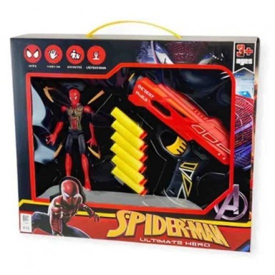 Spiderman toy gun