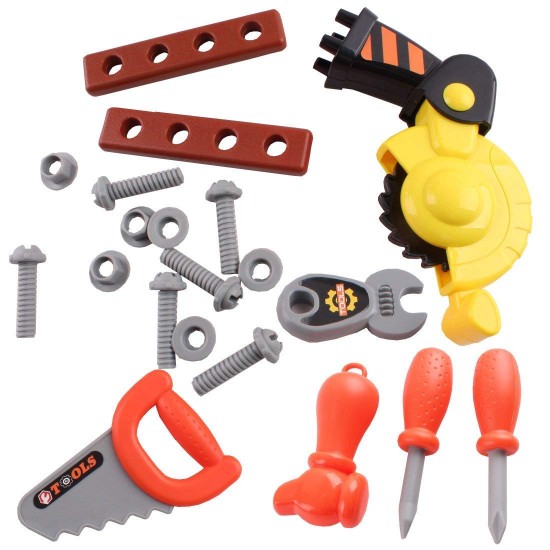 Tool Set with Rolling Trolley Case, 46 Pieces