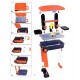 Tool Set with Rolling Trolley Case, 46 Pieces